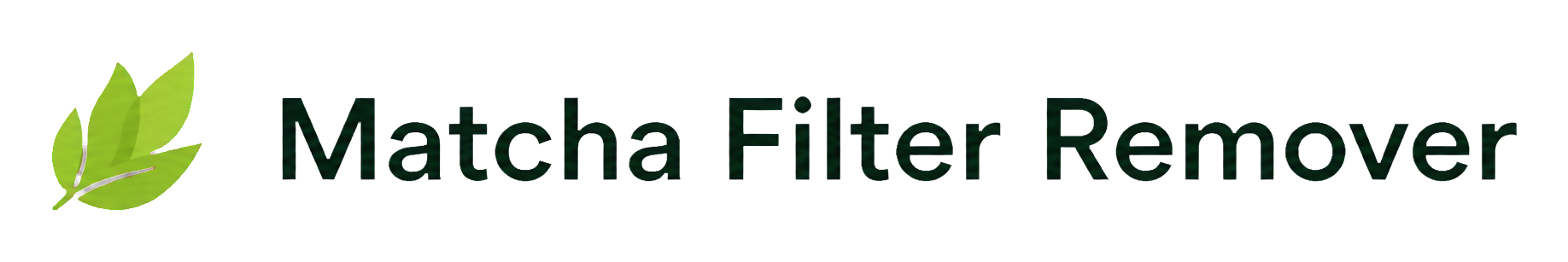 Matcha Filter Remover